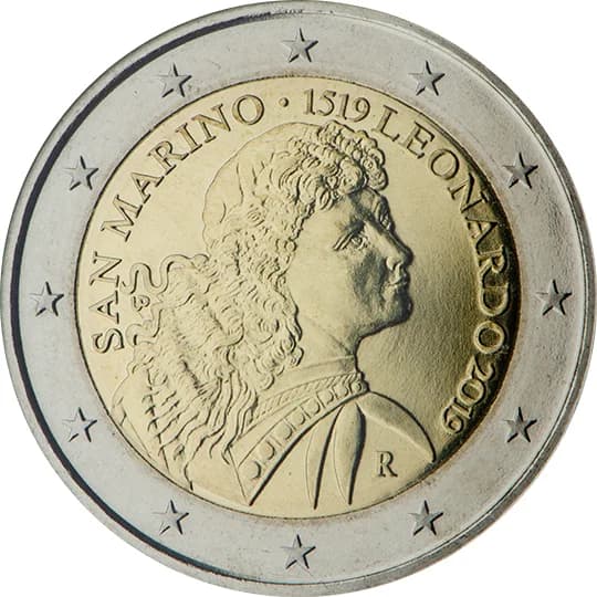 Motív: 500. výročie úmrtia Leonarda da Vinci
