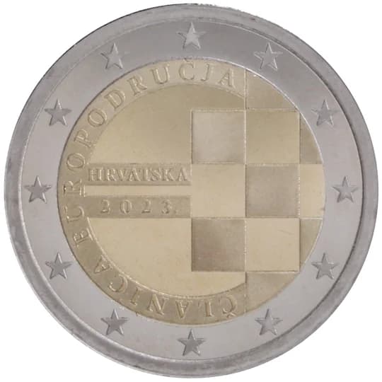 Zavedenie eura ako oficiálnej meny Chorvátska 1. januára 2023