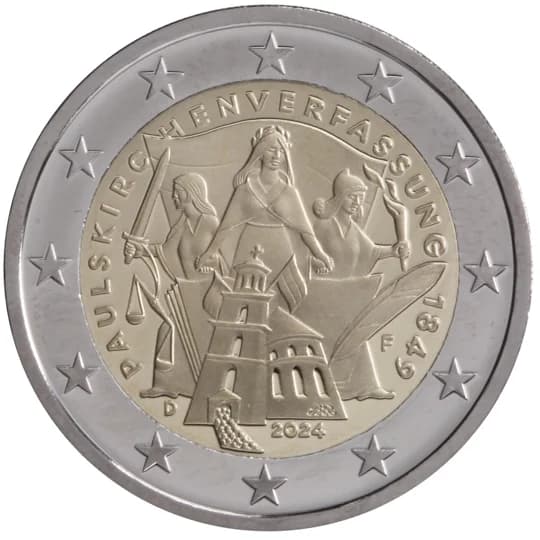 175. výročie Frankfurtskej ústavy (Paulskirchenverfassung), ktorá bola prvým pokusom o vytvorenie zjednoteného nemeckého národného štátu